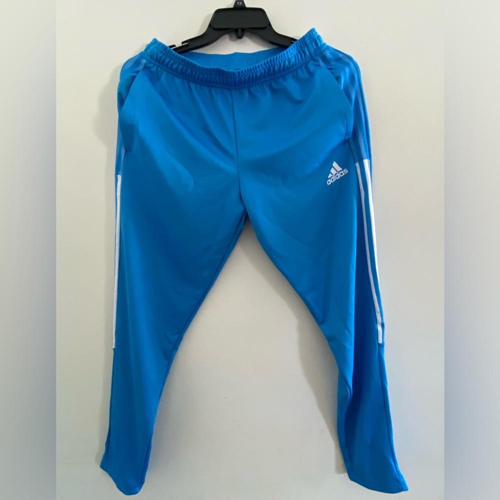 Adidas Mens Bright Blue Joggers
